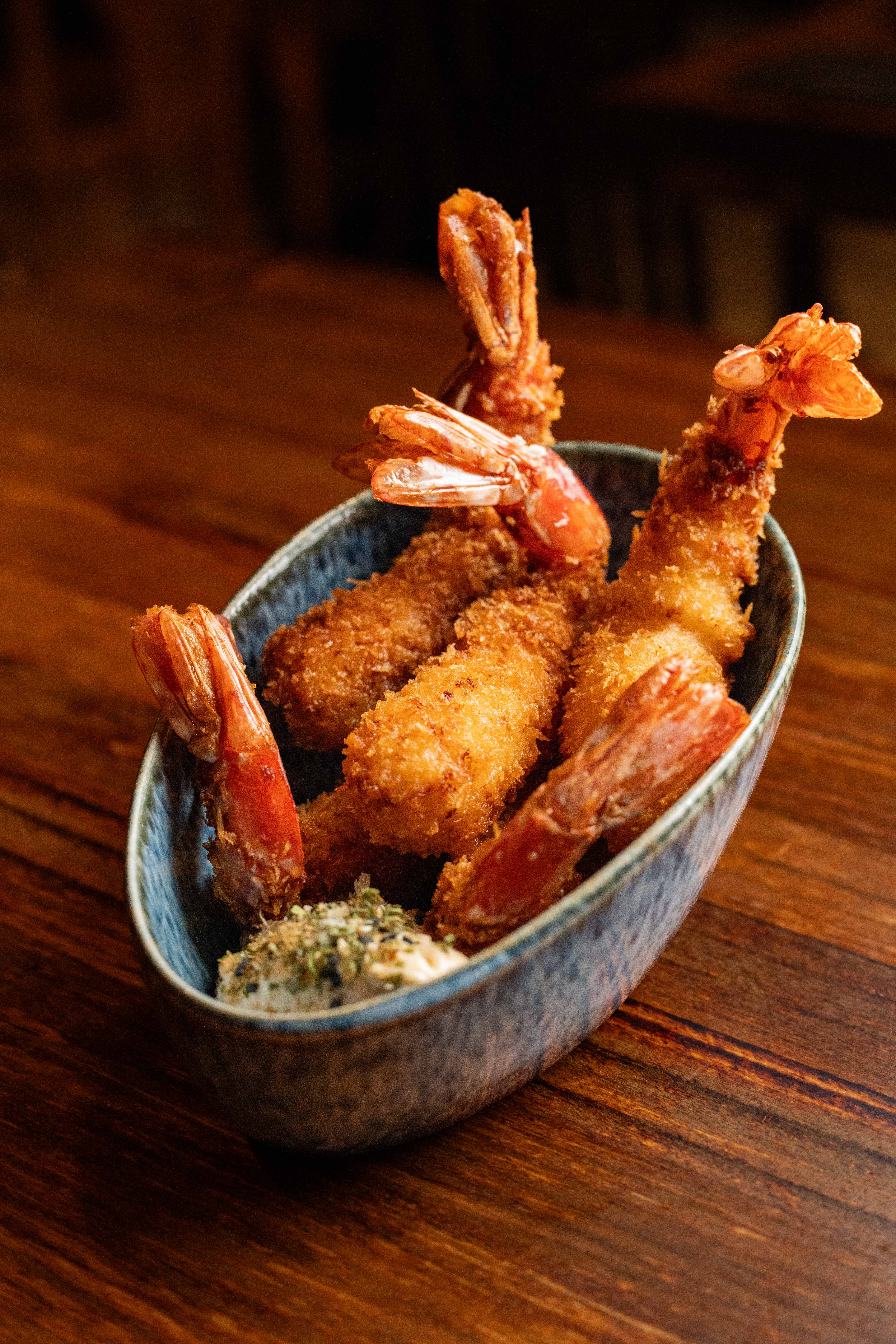 Crispy langoustines at Local Tapas Barcelona